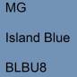 Preview: MG, Island Blue, BLBU8.